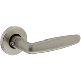 Intersteel Deurkruk Sophie met rozet verdekt ø49x7mm nikkel mat