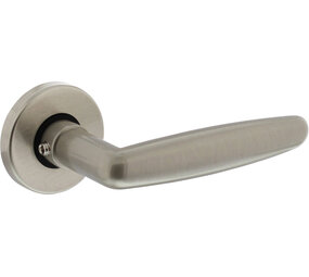 Intersteel Deurkruk Sophie met rozet verdekt ø49x7mm nikkel mat