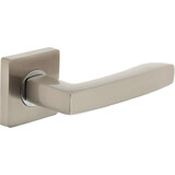 Intersteel Deurkruk Dean op rozet verdekt 55x55x10mm met nokken chroom/nikkel mat