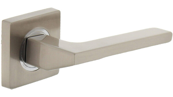 Intersteel Deurkruk Ben op rozet verdekt 55x55x10mm met nokken chroom/nikkel mat