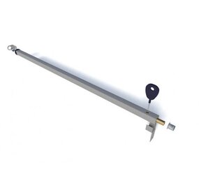 Secu SecuBar Schuifpui Basic Positioneer houder Ral 9006