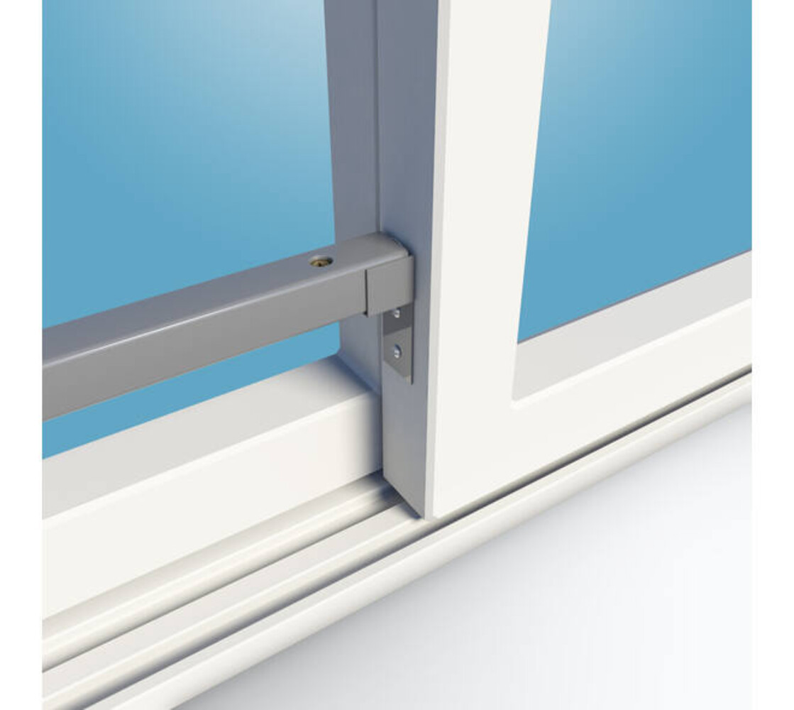 Secu SecuBar Schuifpui/Schuifraam Basic Zilvergrijs