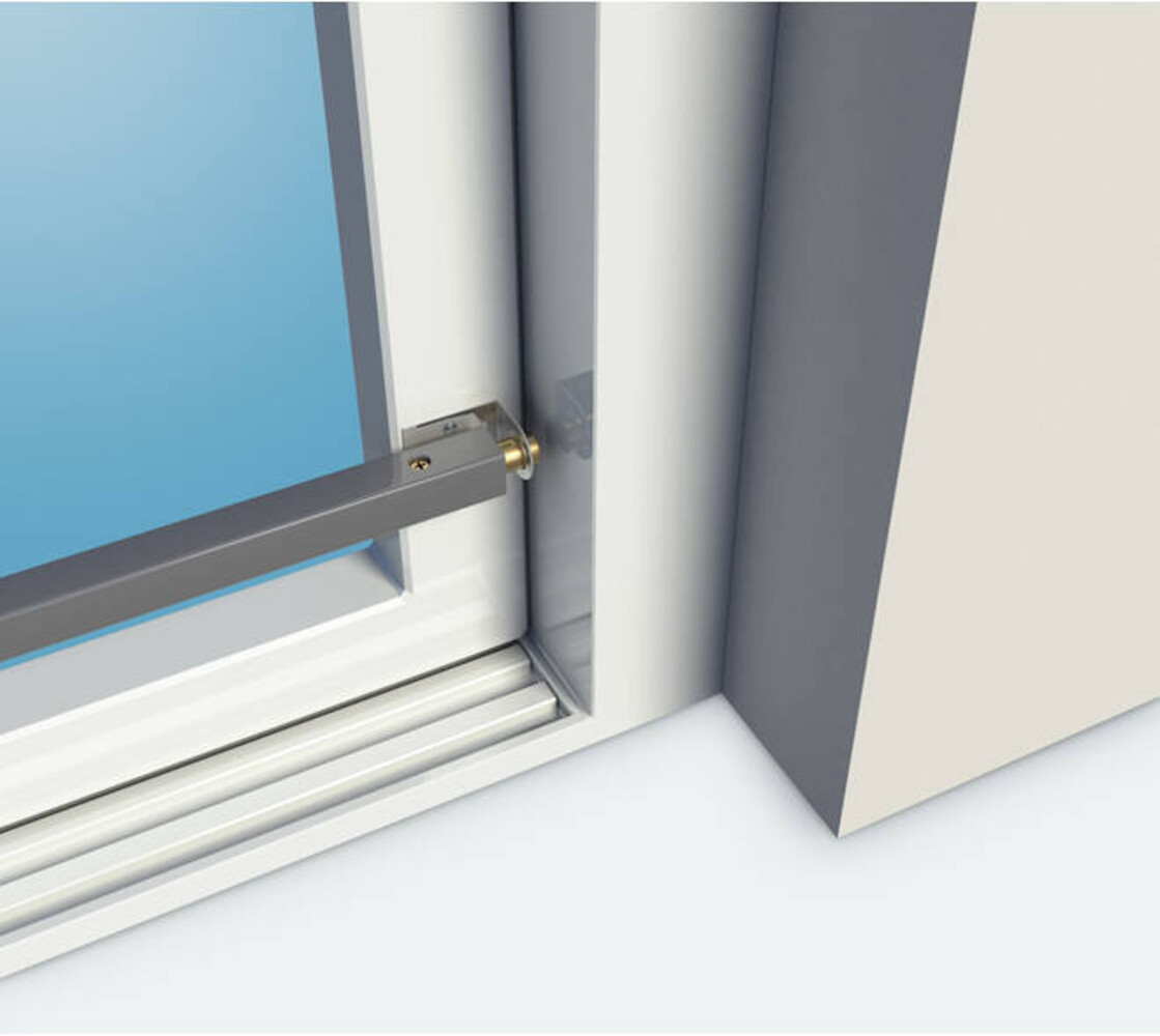 Secu SecuBar Schuifpui/Schuifraam Basic Zilvergrijs