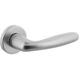 Intersteel Deurkruk Sigaar met rozet verdekt ø50x7mm met nokken aluminium F1