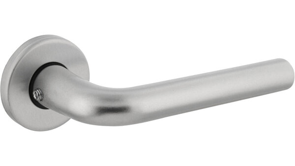 Intersteel Deurkruk Derby met rozet verdekt ø50x7mm met nokken aluminium F1