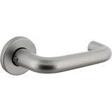 Intersteel Deurkruk Rond met rozet verdekt ø50x7mm met nokken aluminium F1 Intersteel Deurkruk Rond met rozet verdekt ø50x7mm met nokken aluminium F1