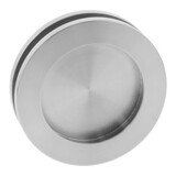 Intersteel Schuifdeurkom tbv glasdeur ø55/ø79mm rvs  Schuifdeurkom tbv glasdeur ø55/ø79mm rvs