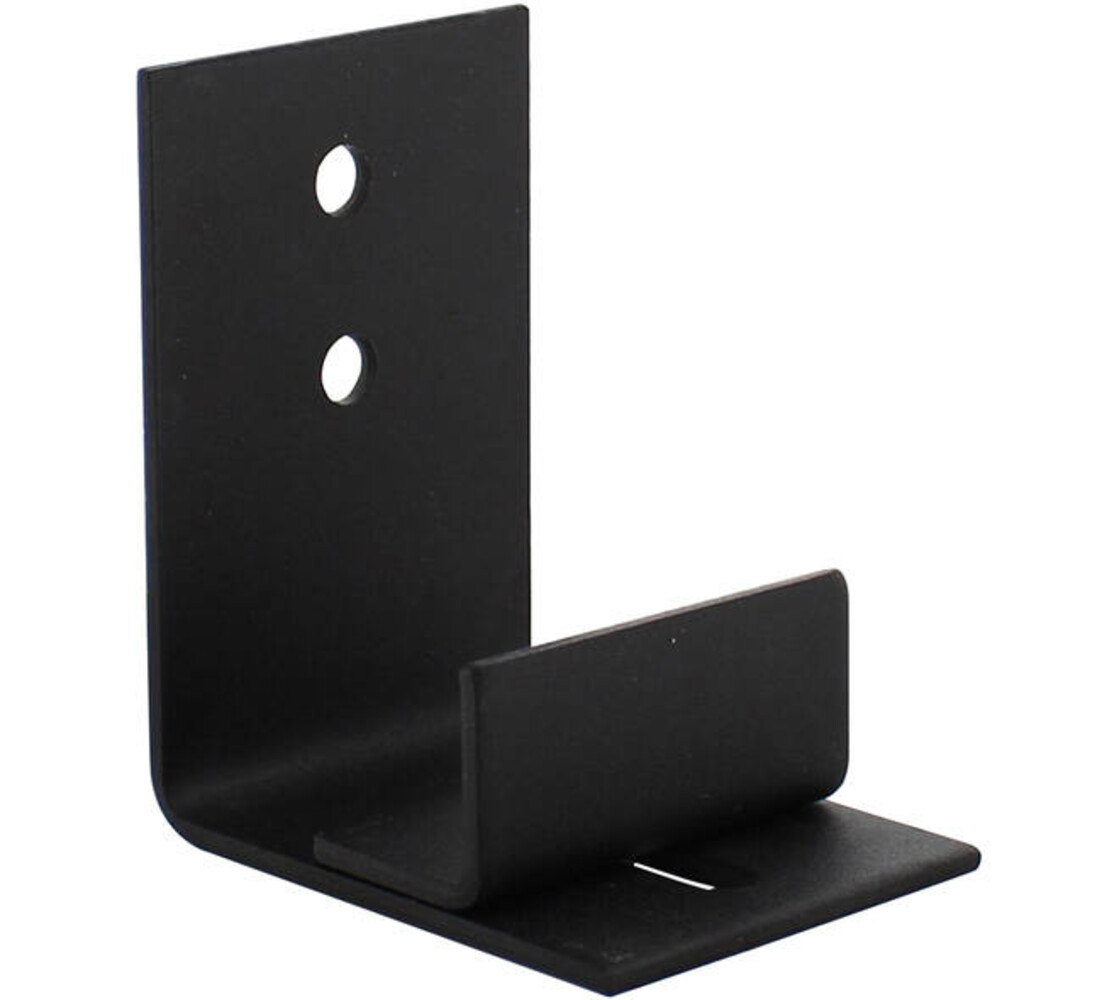 Intersteel  Verstelbare deurgeleider tbv onderzijde schuifdeur zwart