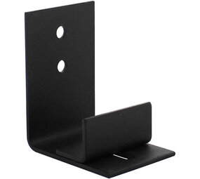 Intersteel Verstelbare deurgeleider tbv onderzijde schuifdeur zwart