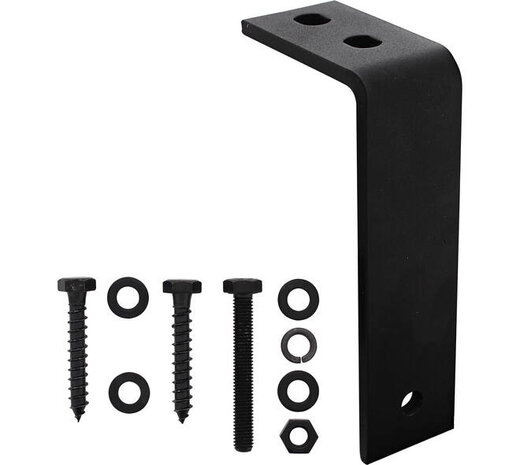 Intersteel  Set van 5 plafondbeugels 216mm tbv schuifdeursysteem zwart