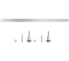 Intersteel Tussenrail 90cm tbv schuifdeursysteem inclusief bevestigingsset rvs