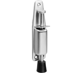 Intersteel Deurvastzetter met voetrem 180(225)x35mm rvs Intersteel Deurvastzetter met voetrem 180(225)x35mm rvs