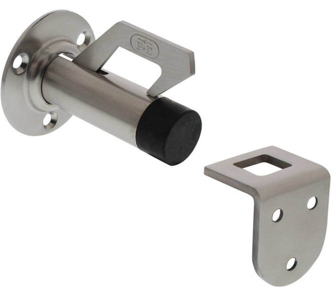 Post & Eger  Deurvastzetter RVS kwaliteit SS316 incl.invalhaak