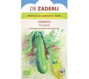 De Zaderij Biologische Courgette Mutabile