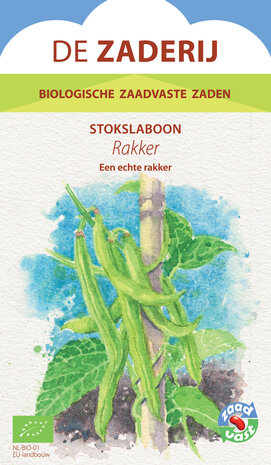 De Zaderij Biologische Stokslaboon Rakker