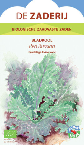 De Zaderij  Biologische Blad Kool - Red Russian