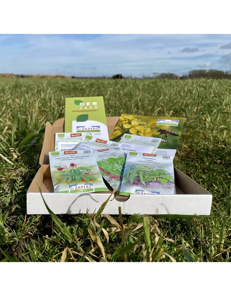 De Zaderij Biologische combinatie starterspakket