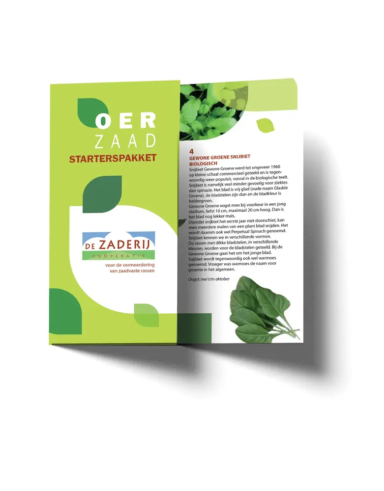 De Zaderij Biologische combinatie starterspakket