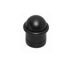 Intersteel Deurstop met zwarte ring ø32x45mm zwart