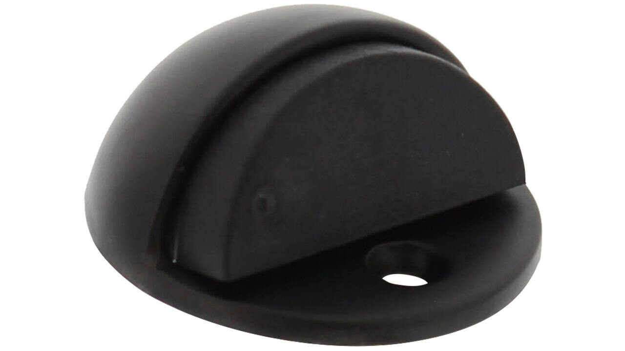 Intersteel Deurstop bolrond ø45x22mm vloermontage zwart