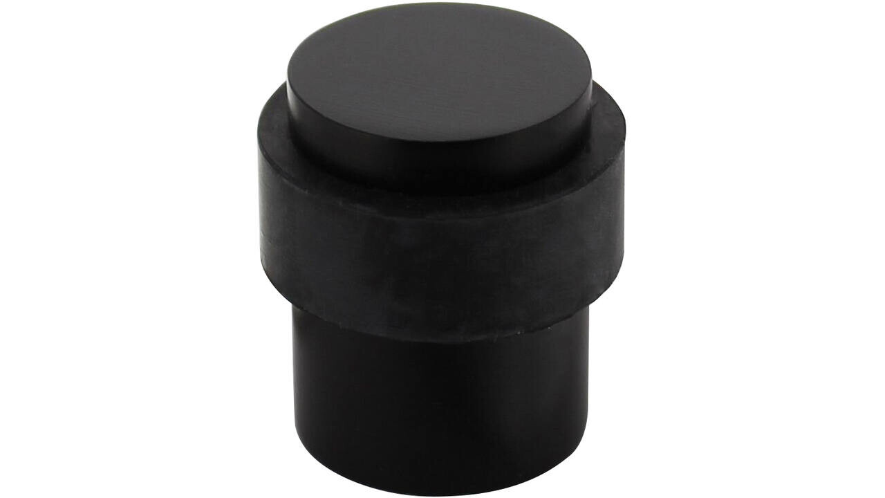Intersteel Deurstop ø30x40mm vloermontage zwart