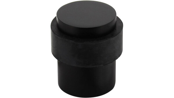 Intersteel Deurstop ø30x40mm vloermontage zwart