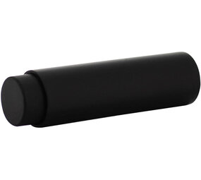 Intersteel Deurstop ø22x80mm wandmontage zwart