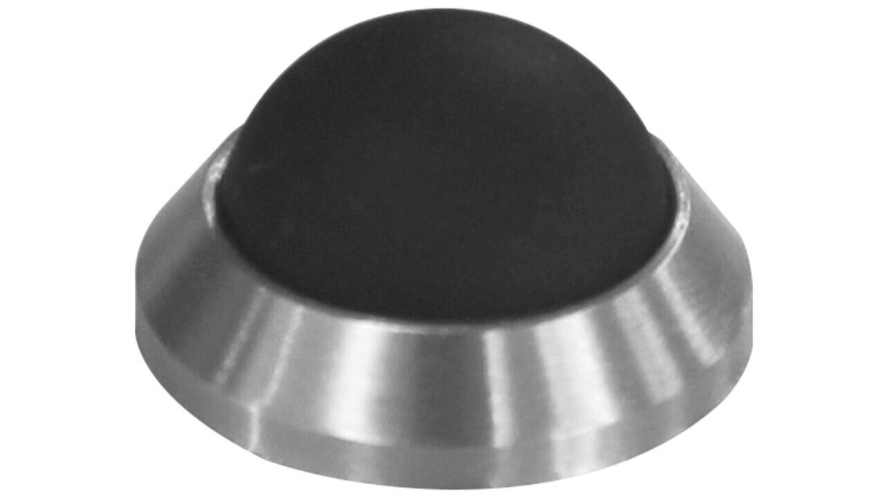 Intersteel Deurstop bol ø20x10mm wandmontage rvs