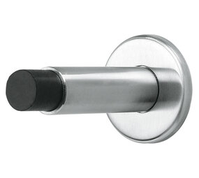Intersteel Deurstop ø22x89mm op rozet ø53mm wandmontage rvs