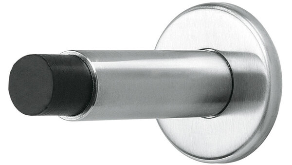 Intersteel Deurstop ø22x89mm op rozet ø53mm wandmontage rvs