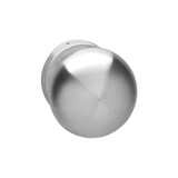 Intersteel Knoprozet verdekt ø53x10mm met nokken en vaste knop paddenstoel rvs