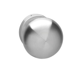 Intersteel Knoprozet verdekt ø53x10mm met nokken en vaste knop paddenstoel rvs