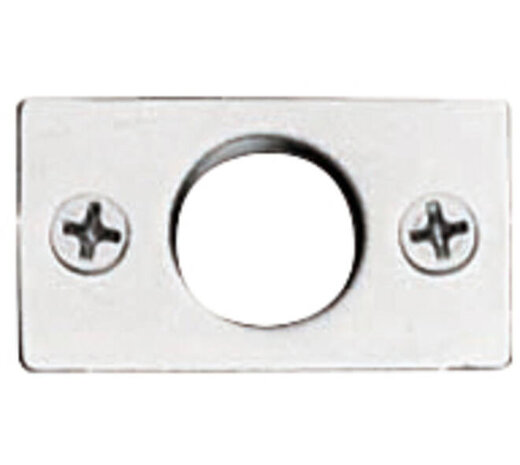 Intersteel  Sluitplaat tbv kantschuiven RVS