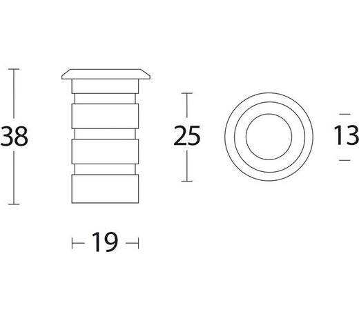 Intersteel Sluitpot tbv kantschuiven RVS
