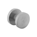 Intersteel Knoprozet verdekt ø53x10mm met nokken en vaste knop plat met wisselstift rvs