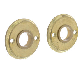 Intersteel Rozetten ø50x5mm messing getrommeld