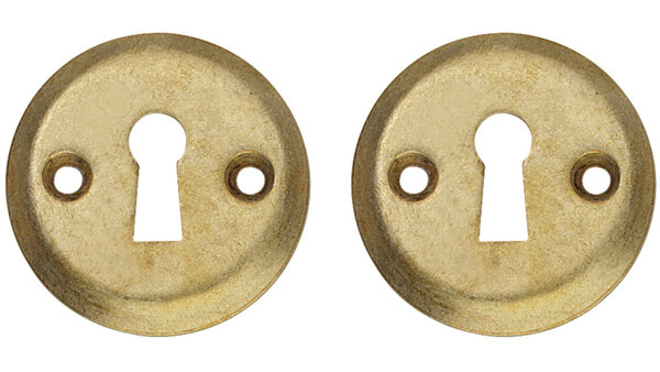 Intersteel Rozetten ø50x5mm messing getrommeld