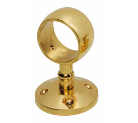 Intersteel Leuning/touwoog messing gelakt