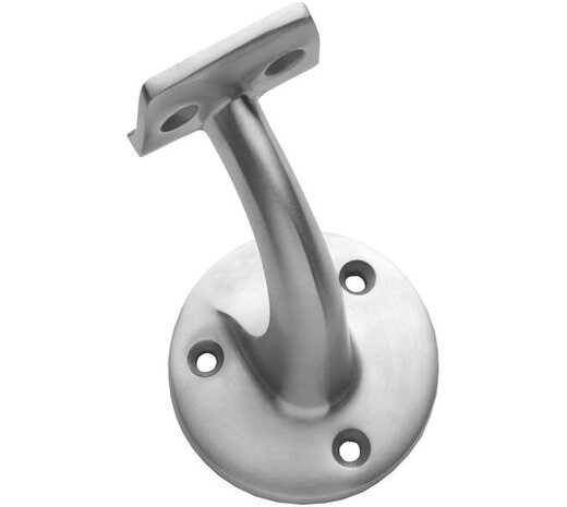 Intersteel  Leuninghouder opschroevend met hol zadel rvs