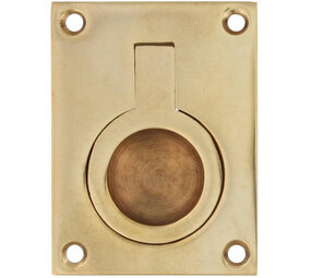 Intersteel Luikring messing gelaktin diverse afmetingen