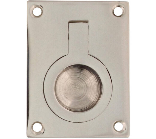 Intersteel Luikring messing nikkel in diverse afmetingen