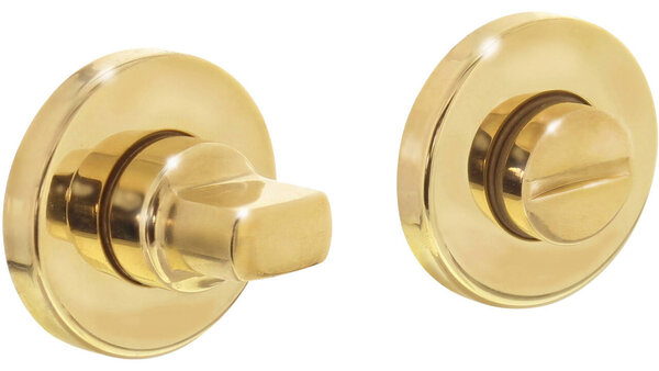 Intersteel WC-sluiting verdekt ø49x7mm met stift 8x8mm messing ongelakt Intersteel WC-sluiting verdekt ø49x7mm met stift 8x8mm messing ongelakt