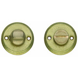 Intersteel WC-sluiting ø50x5mm met stift 8x8mm messing getrommeld