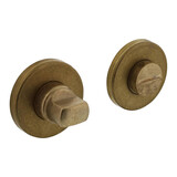 Intersteel WC-sluiting verdekt ø49x7mm met stift 8x8mm messing getrommeld