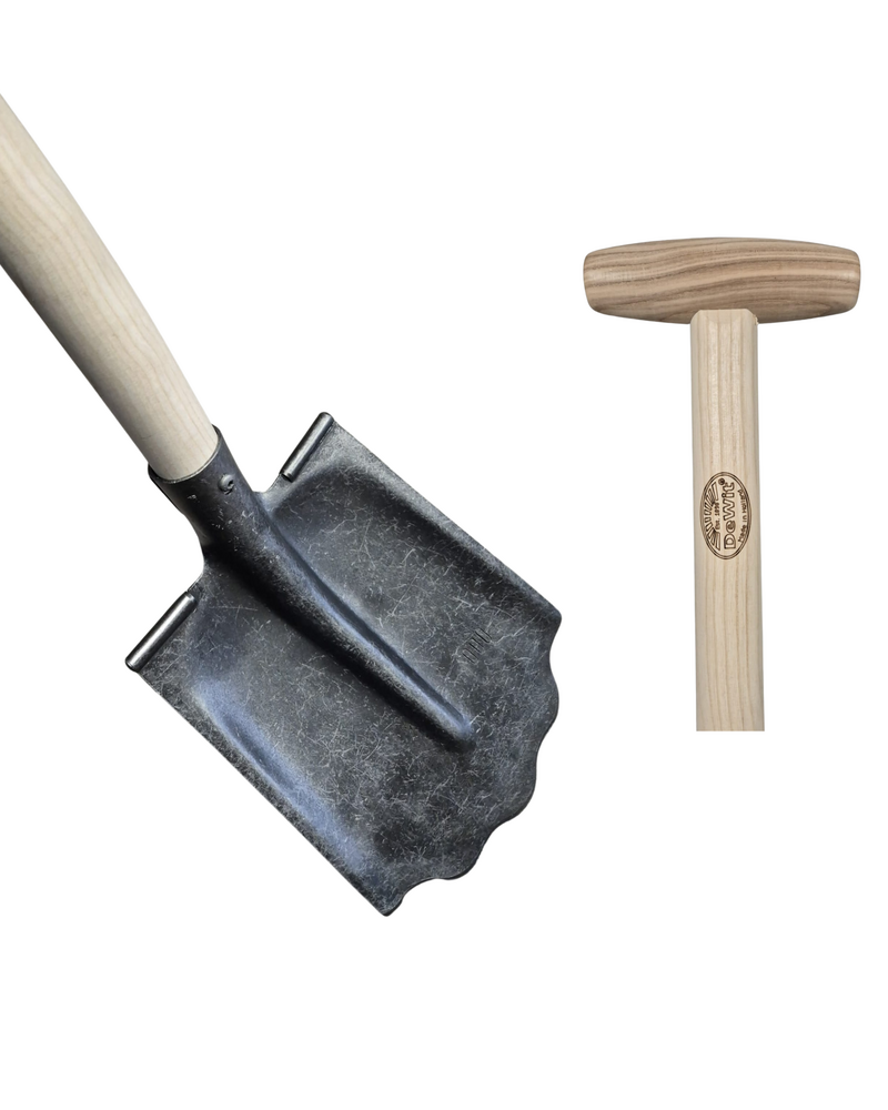 De Wit De Wit Schep Drents 3/4 gebogen, 000, golfsnede, gesloten opstap