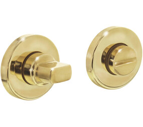 Intersteel WC-sluiting verdekt ø49x7mm met stift 8x8mm messing gelakt Intersteel WC-sluiting verdekt ø49x7mm met stift 8x8mm messing gelakt