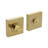 Intersteel WC-sluiting verdekt 55x55x10mm met nokken en stift 8x8mm PVD messingkleur