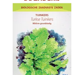 De Zaderij Biologische Turkse grootbladige tuinkers - Lepidium sativum De Zaderij Biologische Turkse grootbladige tuinkers - Lepidium sativum