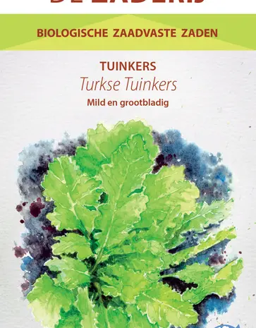 De Zaderij Biologische Turkse grootbladige tuinkers - Lepidium sativum De Zaderij Biologische Turkse grootbladige tuinkers - Lepidium sativum