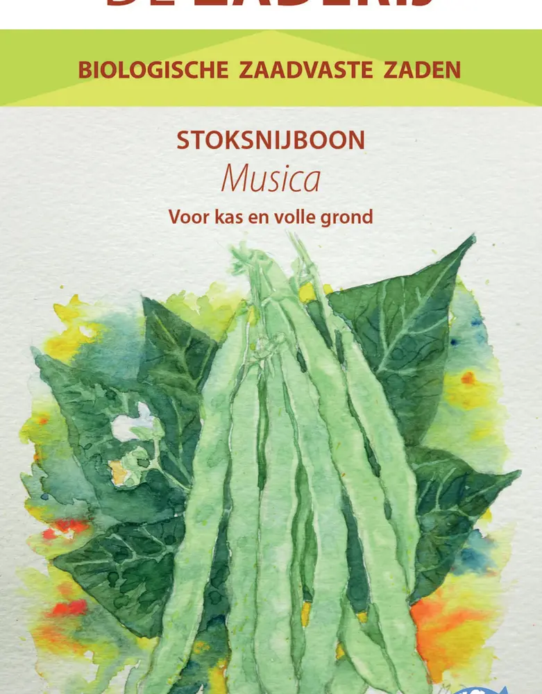 De Zaderij Biologische Stoksnijboon Musica